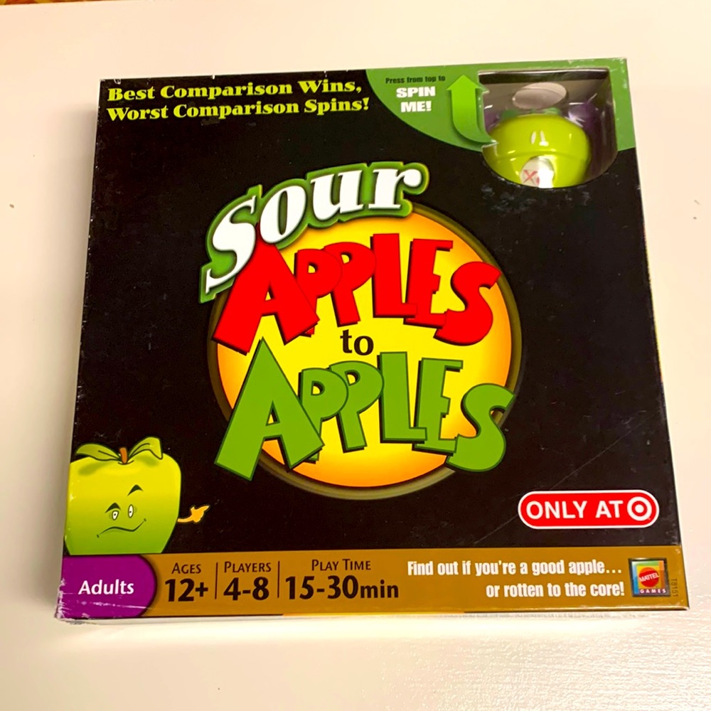 Sour Apples to Apples game